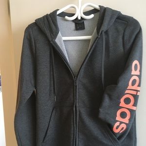 Grey Adidas Hoodie